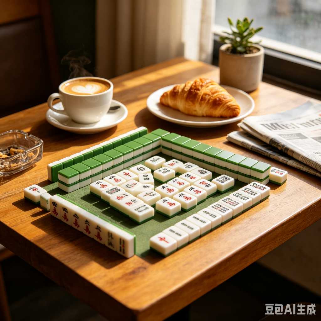 simple style mahjong set